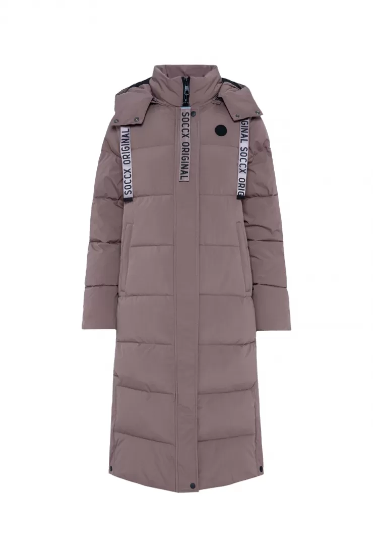 CAMP DAVID & SOCCX 2-in-1 Puffer Coat und Weste brown Best Sale