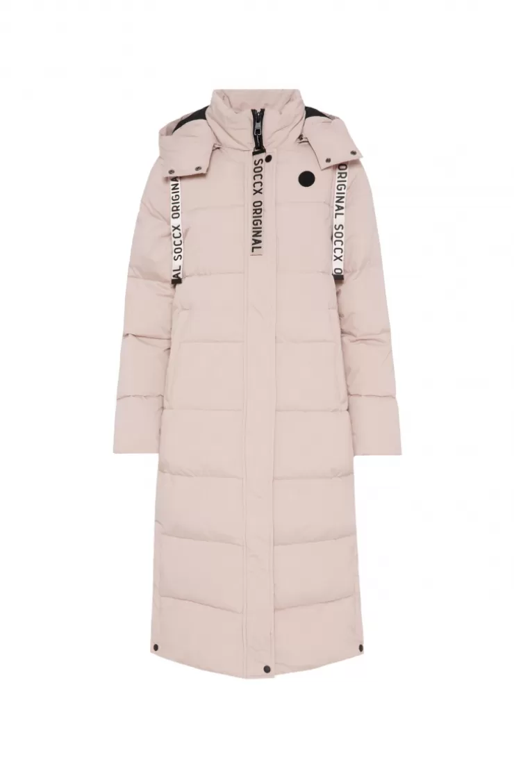 CAMP DAVID & SOCCX 2-in-1 Puffer Coat und Weste light beige lightbeige Shop