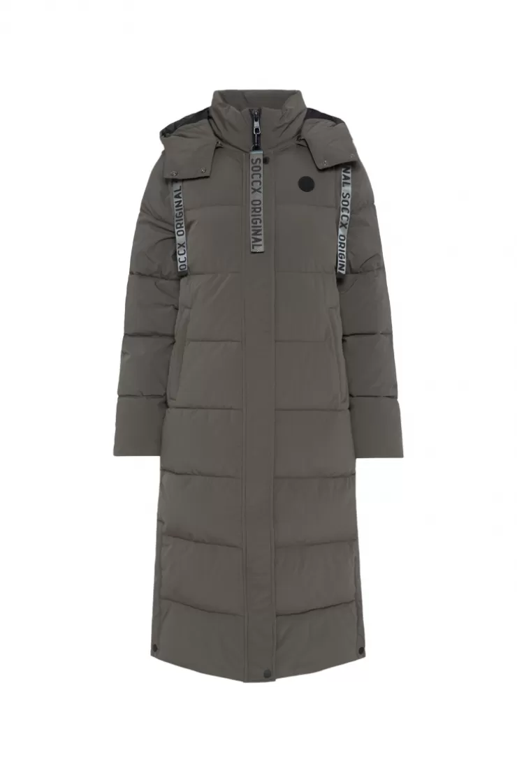 CAMP DAVID & SOCCX 2-in-1 Puffer Coat und Weste olive Best