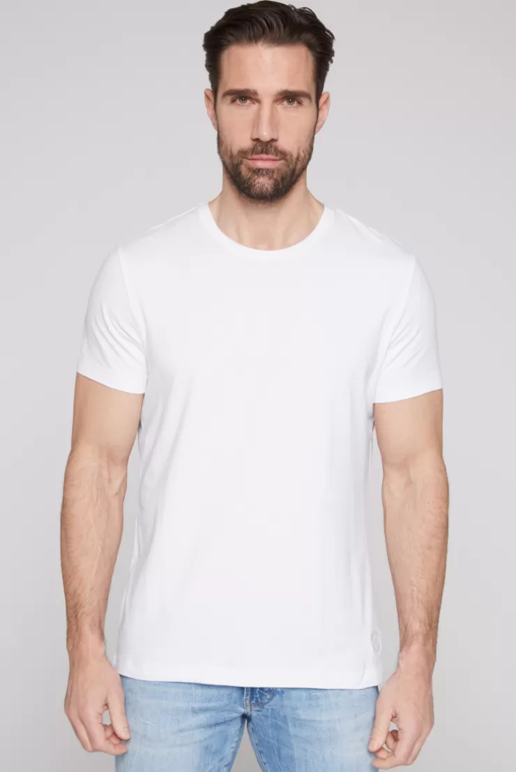 CAMP DAVID & SOCCX Basic T-Shirt mit Rundhalsausschnitt, Doppelpack optic white / optic white opticwhite Hot