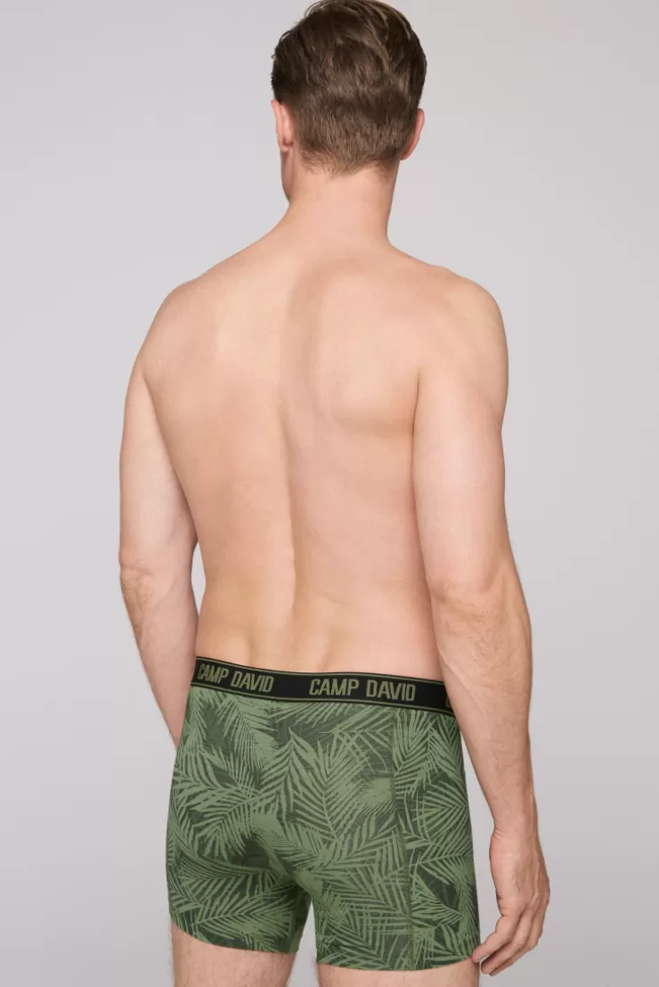 CAMP DAVID & SOCCX Boxershorts mit All Over Print, 2er-Pack khaki / sky blue khakikyblue Online
