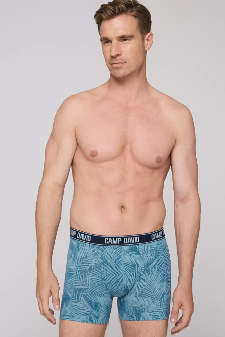 CAMP DAVID & SOCCX Boxershorts mit All Over Print, 2er-Pack khaki / sky blue khakikyblue Online