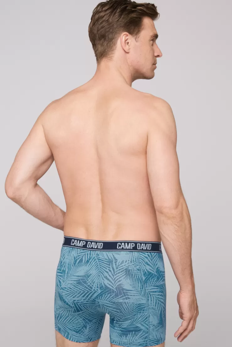 CAMP DAVID & SOCCX Boxershorts mit All Over Print, 2er-Pack khaki / sky blue khakikyblue Online