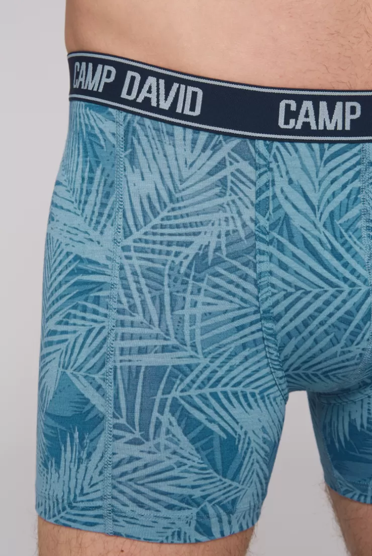 CAMP DAVID & SOCCX Boxershorts mit All Over Print, 2er-Pack khaki / sky blue khakikyblue Online