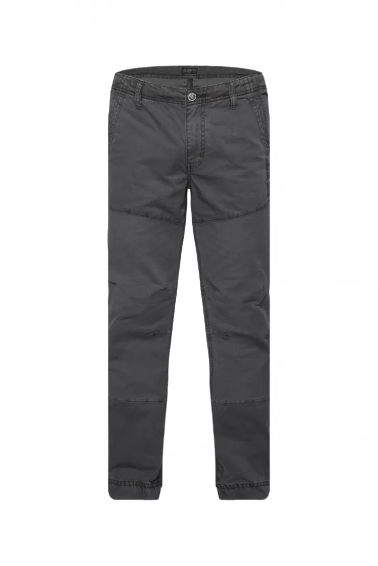 CAMP DAVID & SOCCX Cargohose mit tonigen Canvas-Details granite Best Sale