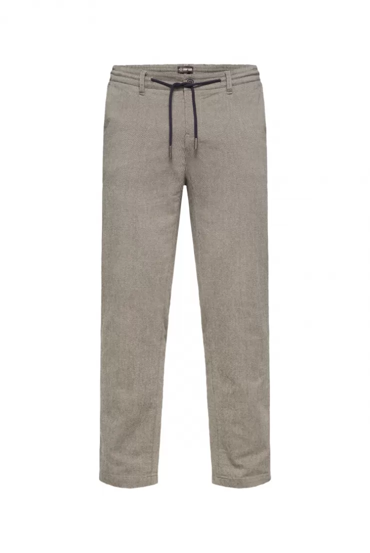 CAMP DAVID & SOCCX Chinohose im Joggers Tapered Fit tan Hot