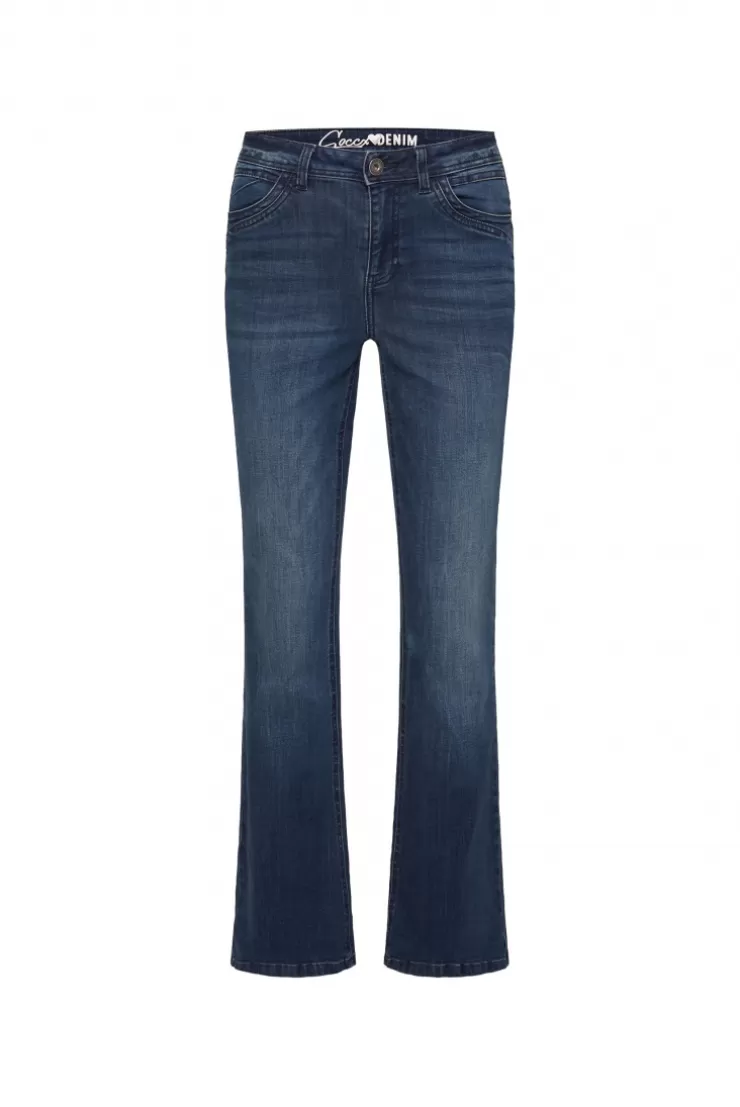 CAMP DAVID & SOCCX Flared Jeans PA:LA Regular Fit deep sea deepsea Cheap