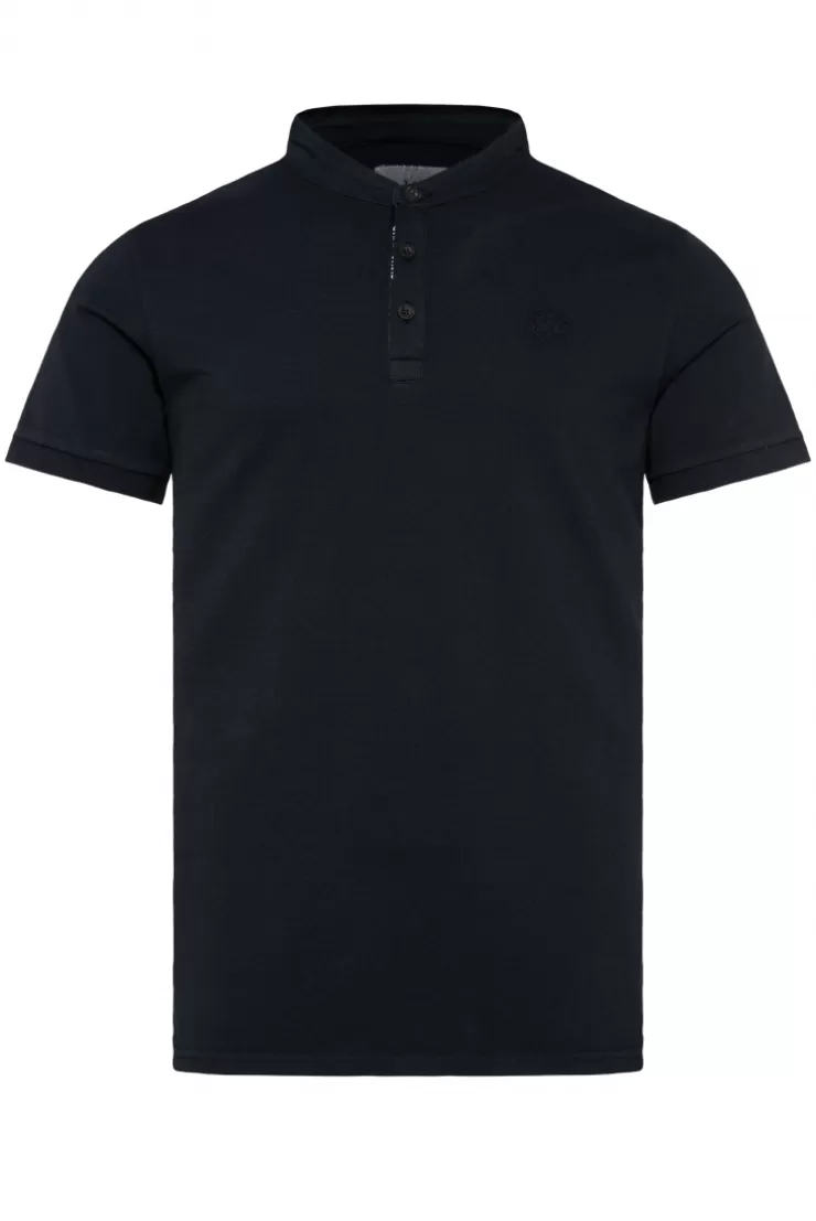 CAMP DAVID & SOCCX Henley-Shirt im Polo-Stil blue navy bluenavy Cheap