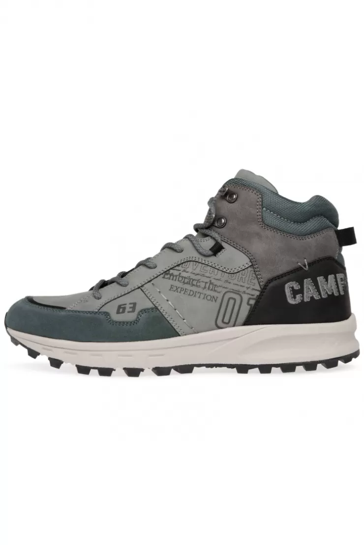 CAMP DAVID & SOCCX High Top Hiking Sneaker mit Logo Artworks deep forest deepforest Store