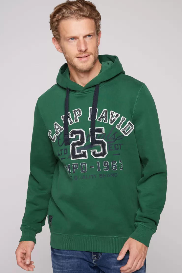 CAMP DAVID & SOCCX Hoodie mit Artwork im Retro-Style raw green rawgreen Hot