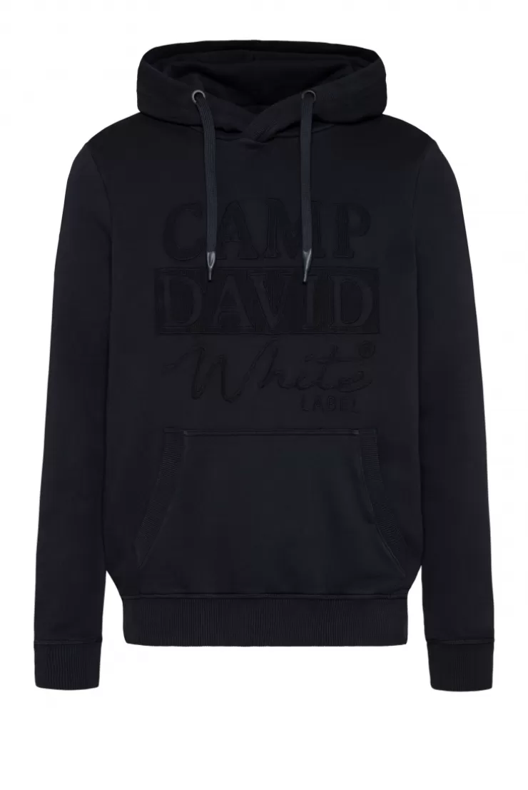 CAMP DAVID & SOCCX Hoodie mit tonigem Logo Artwork blue navy bluenavy Discount