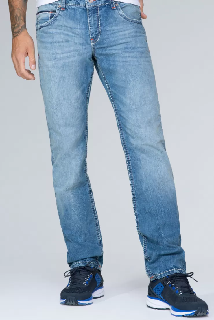 CAMP DAVID & SOCCX Jeans CO:NO Comfort Fit light stone used lightstoneused Online