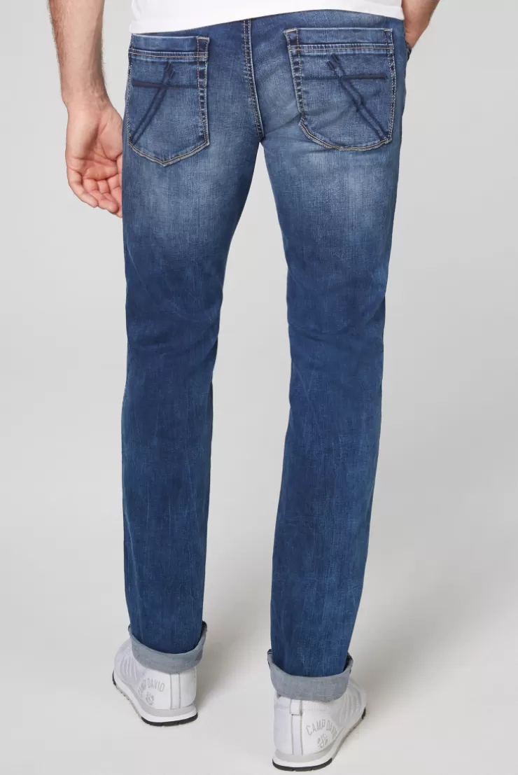 CAMP DAVID & SOCCX Jeans DA:VD Regular Fit blue vintage bluevintage Discount