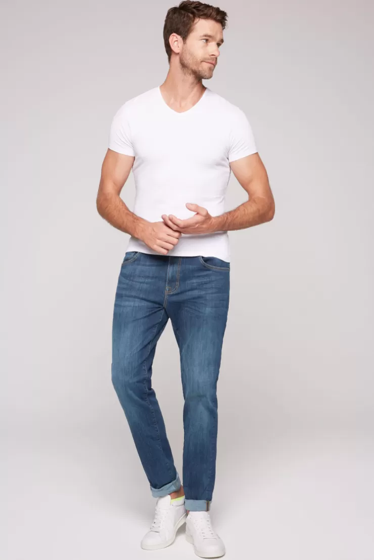 CAMP DAVID & SOCCX Jeans MA:X Regular Fit vintage blue used vintageblueused New