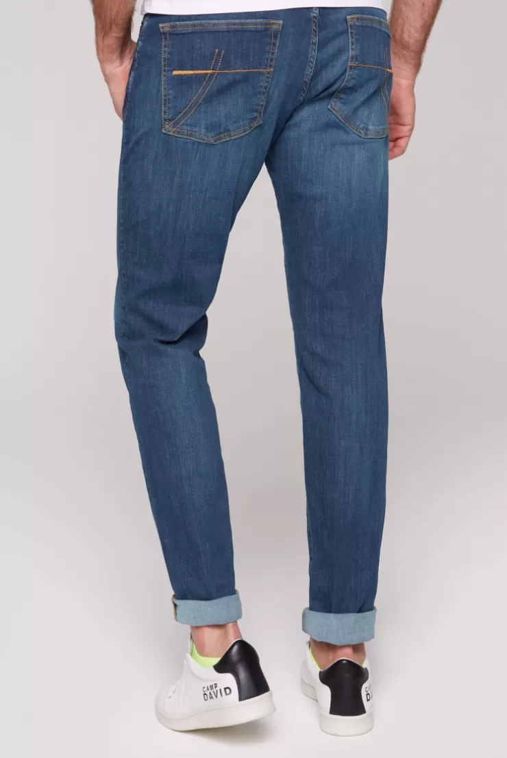 CAMP DAVID & SOCCX Jeans MA:X Regular Fit vintage blue used vintageblueused New