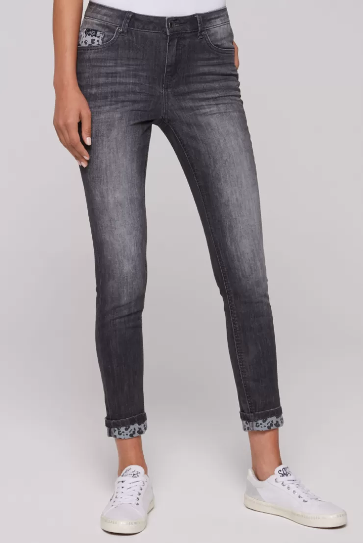 CAMP DAVID & SOCCX Jeans MI:RA Slim Fit black vintage blackvintage Outlet