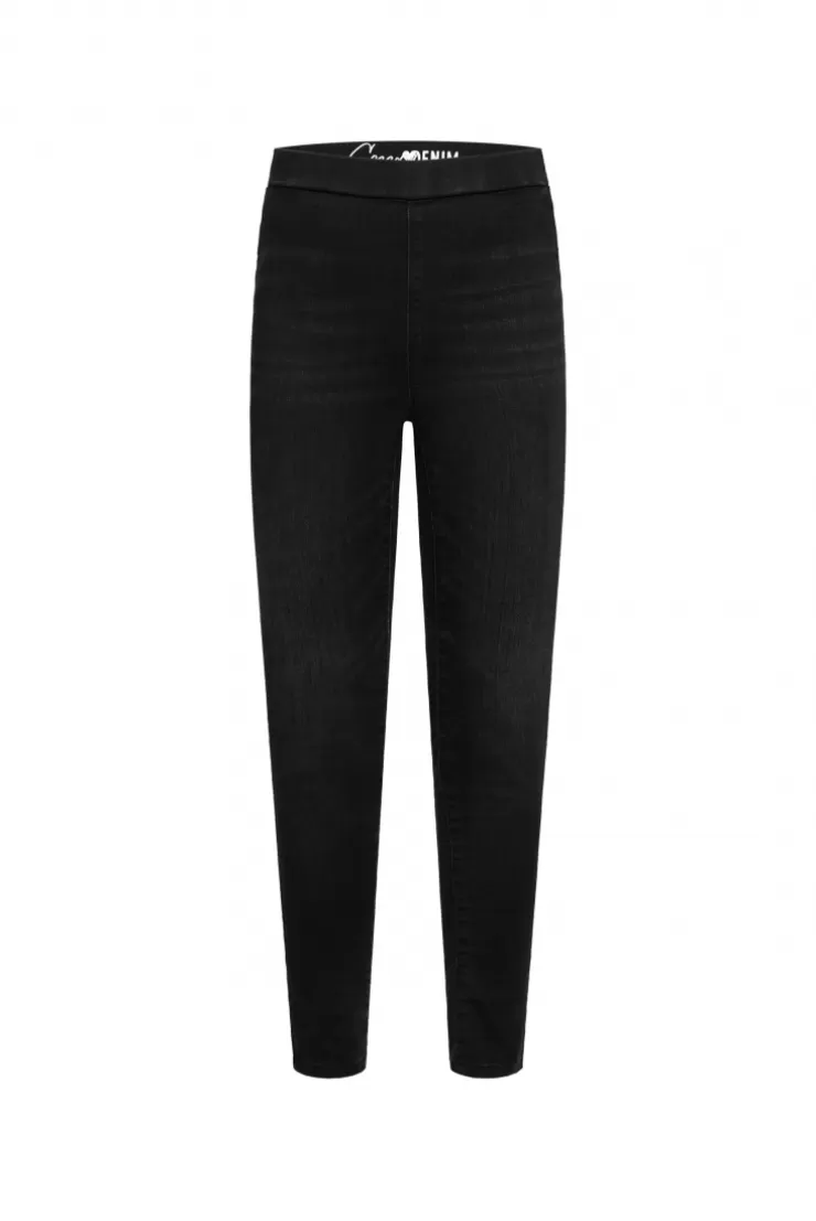 CAMP DAVID & SOCCX Jeggings PI:A Skinny Fit black used blackused New