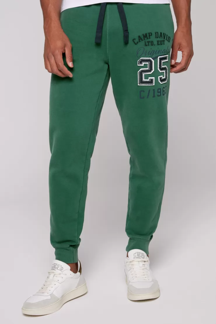 CAMP DAVID & SOCCX Jogginghose mit Retro-Artwork raw green rawgreen Cheap