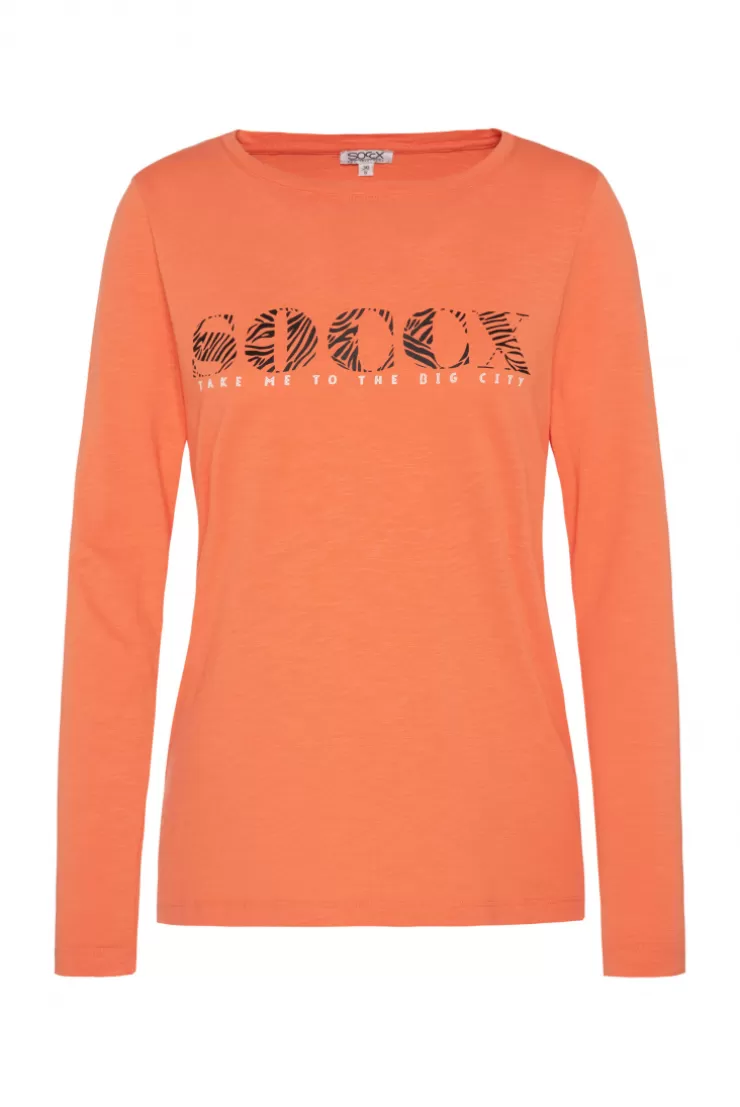 CAMP DAVID & SOCCX Langarmshirt mit Logo Print happy lobster happylobster Hot