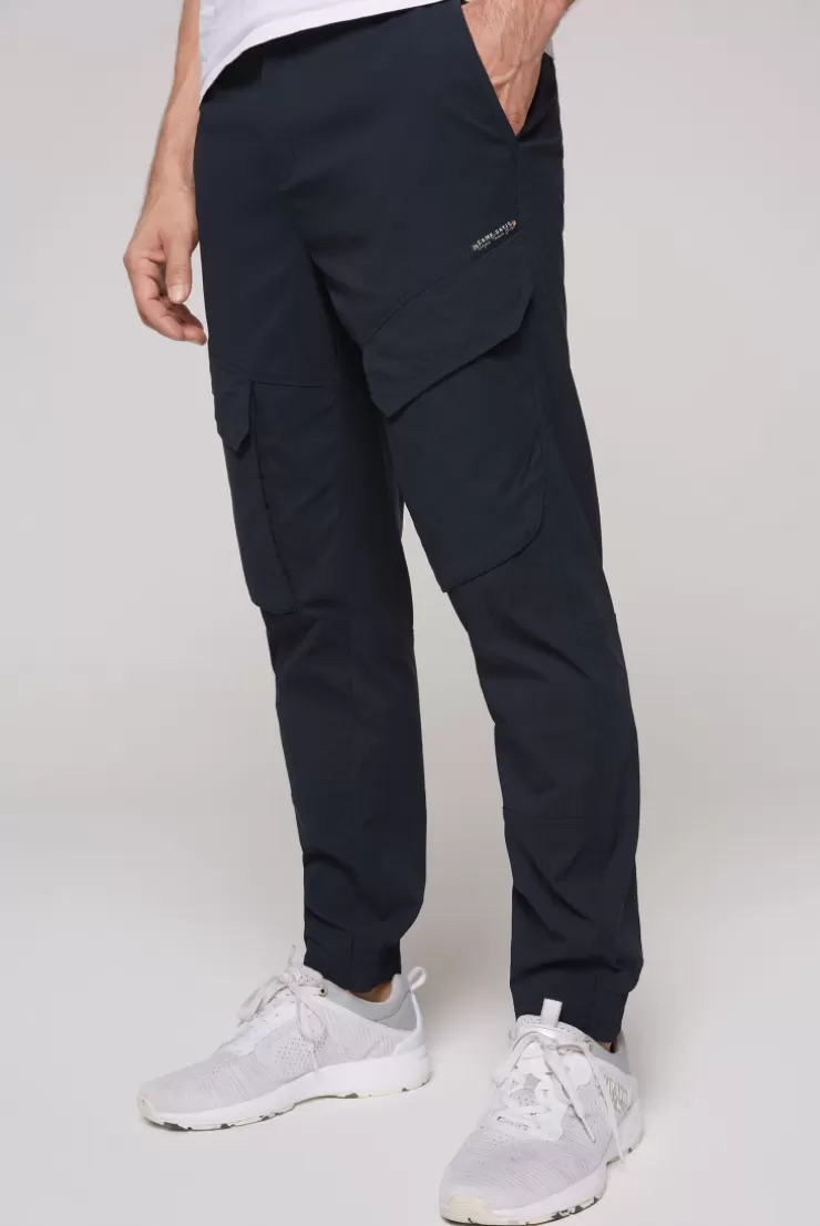 CAMP DAVID & SOCCX Outdoorhose im Cargo-Stil blue navy bluenavy Clearance