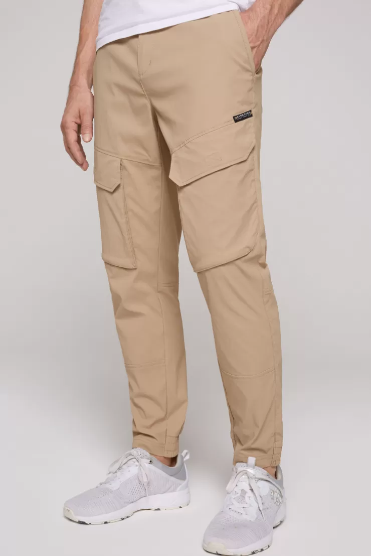 CAMP DAVID & SOCCX Outdoorhose im Cargo-Stil peanut Hot