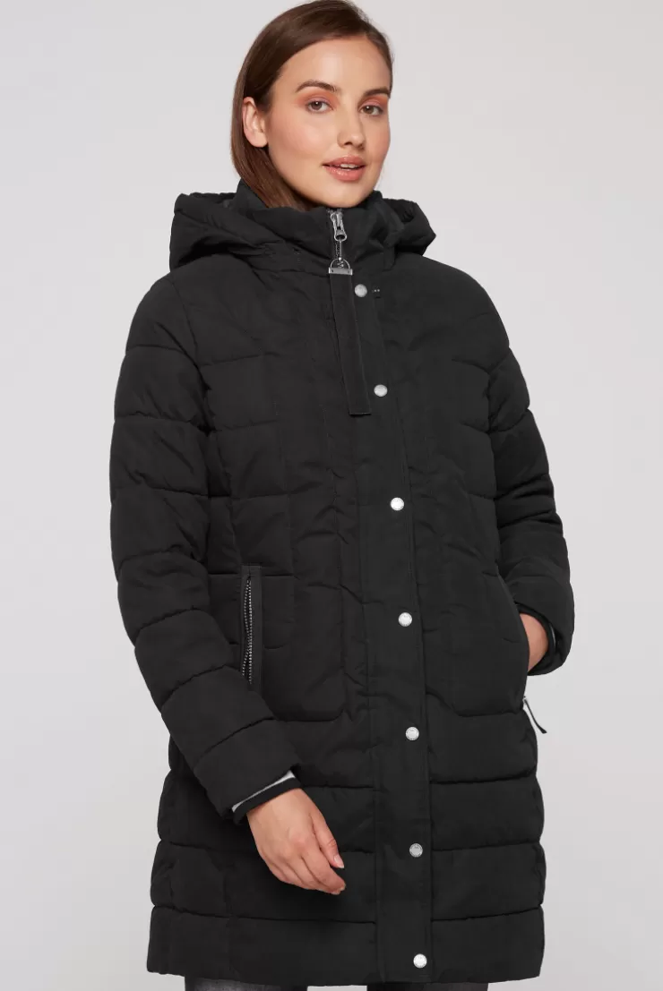 CAMP DAVID & SOCCX Peached Parka mit abtrennbarer Kapuze black Fashion