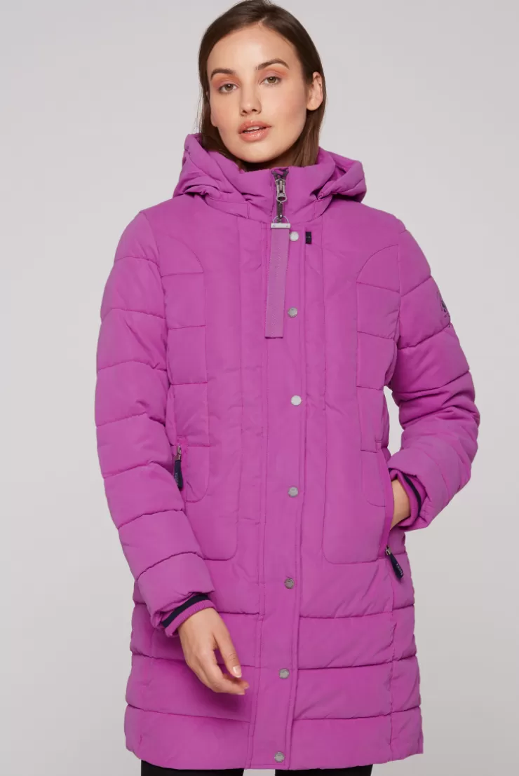 CAMP DAVID & SOCCX Peached Parka mit abtrennbarer Kapuze iced berry icedberry Discount