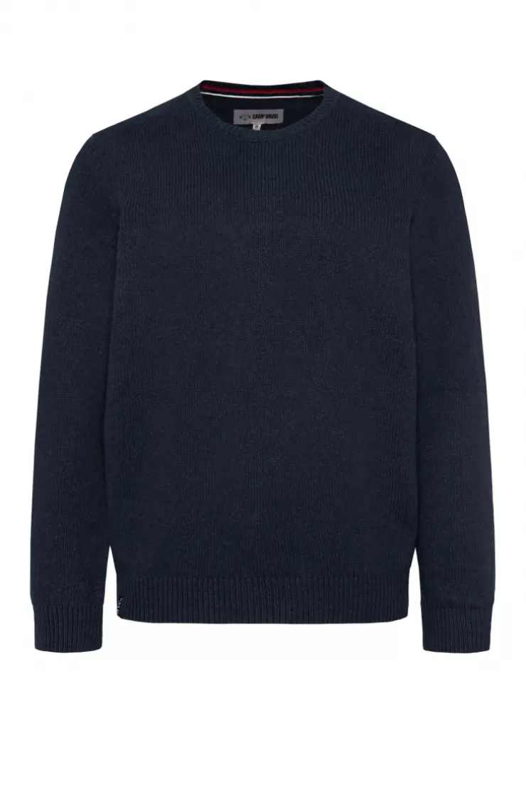 CAMP DAVID & SOCCX Pullover mit Rundhalsausschnitt blue navy bluenavy Shop