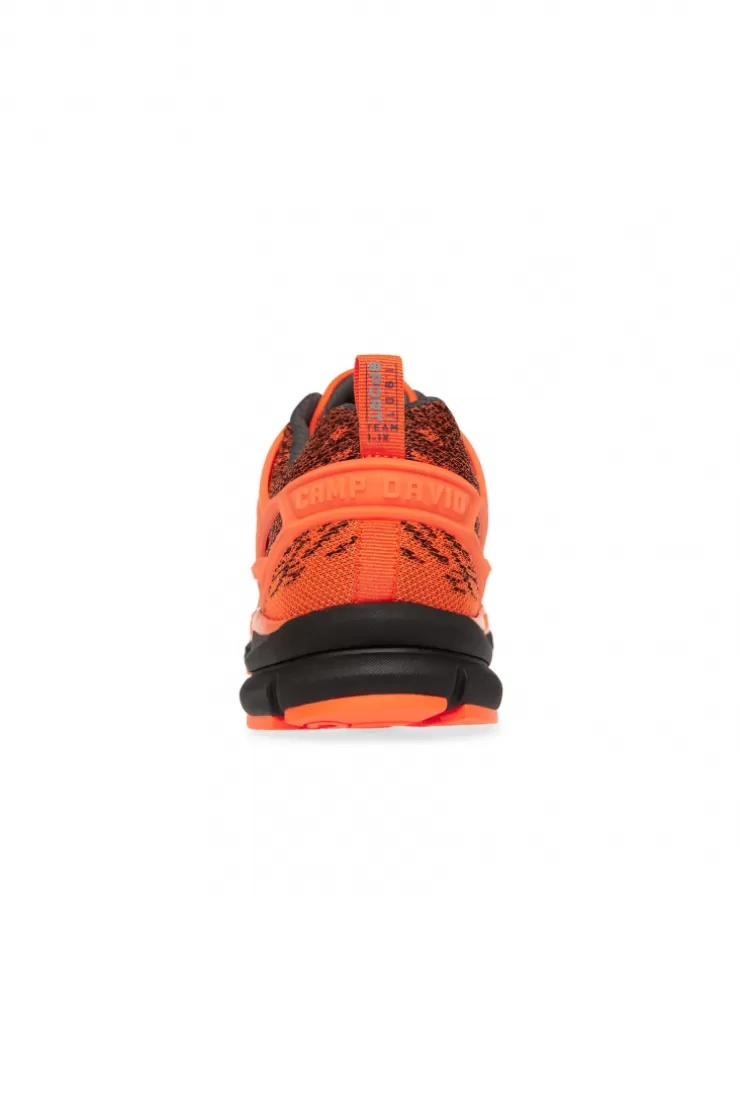CAMP DAVID & SOCCX Running Sneaker mit Knit-Design und Rubber Logo signal orange signalorange Cheap