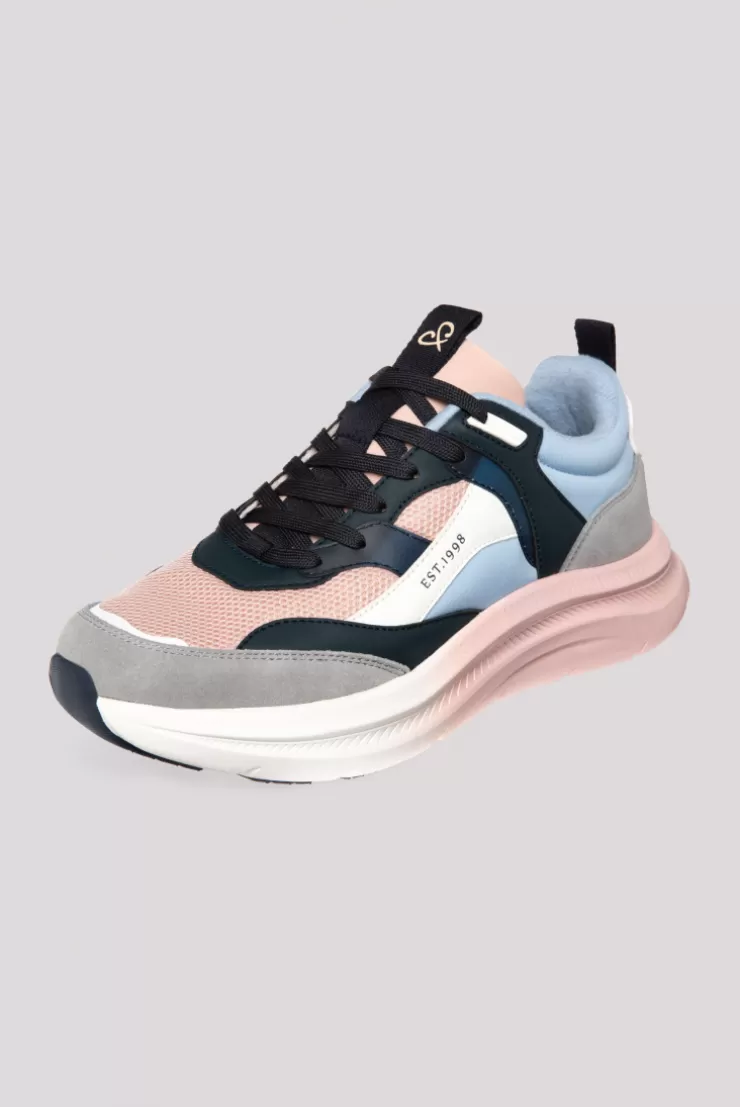 CAMP DAVID & SOCCX Sneaker im bunten Materialmix mit Dip-Dye-Sohle rose blush roseblush Outlet