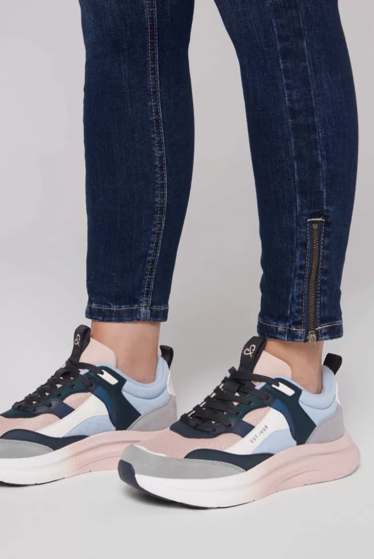 CAMP DAVID & SOCCX Sneaker im bunten Materialmix mit Dip-Dye-Sohle rose blush roseblush Outlet