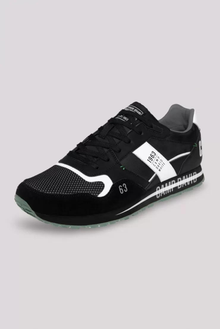 CAMP DAVID & SOCCX Sneaker im Retro Look black Flash Sale