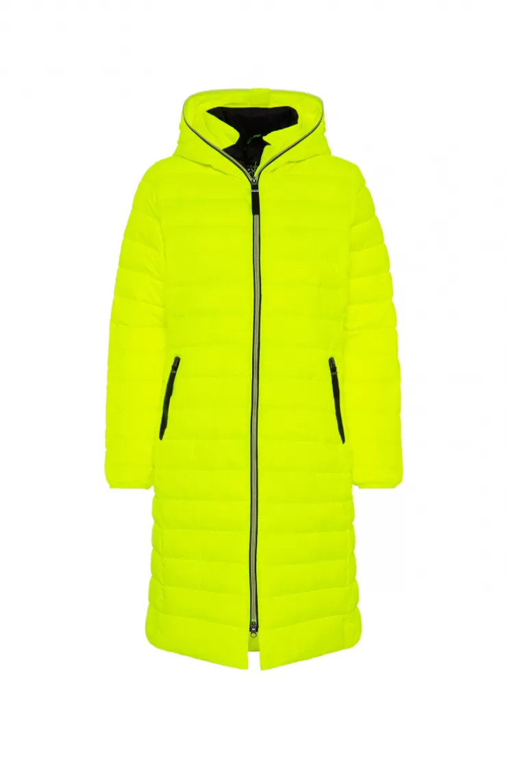 CAMP DAVID & SOCCX Stepp-Parka mit Kapuze und Rücken-Print yellow lime yellowlime Store