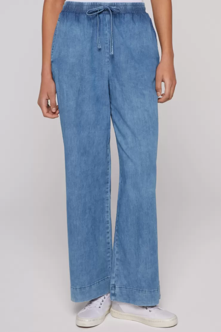 CAMP DAVID & SOCCX Wide Leg Jeans authentic blue authenticblue Discount