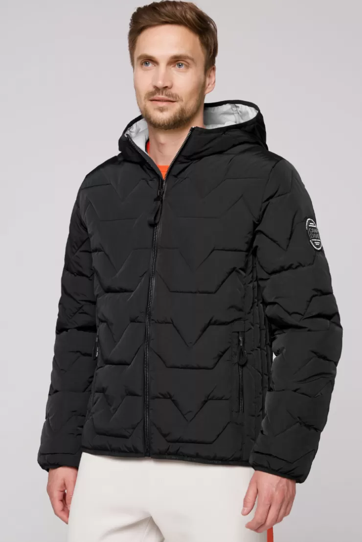 CAMP DAVID & SOCCX Winterjacke mit Stepp-Design black Best Sale